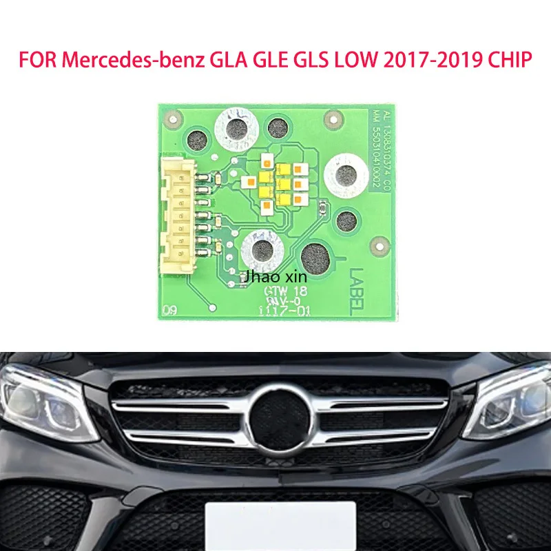 Lampu putih untuk mercedes-benz GLA GLE GLS rendah 2017-2019 lampu depan mobil Chip DRL Ballast papan sirkuit Chip papan sumber cahaya