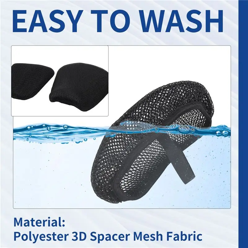 Prominent Motorcycle Mesh Seat Cover Cushion Guard Waterproof Insulation Breathable Net For Kawasaki Ninja400 Ninja300 Ninja250
