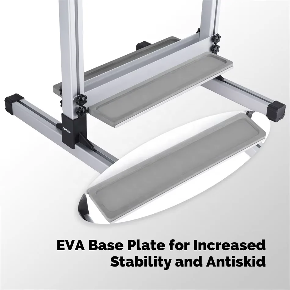 جديد انفصال سبائك الألومنيوم الصيد رود حامل المحمولة متعددة قضيب دعم لقارب النهر الصيد والتخييم