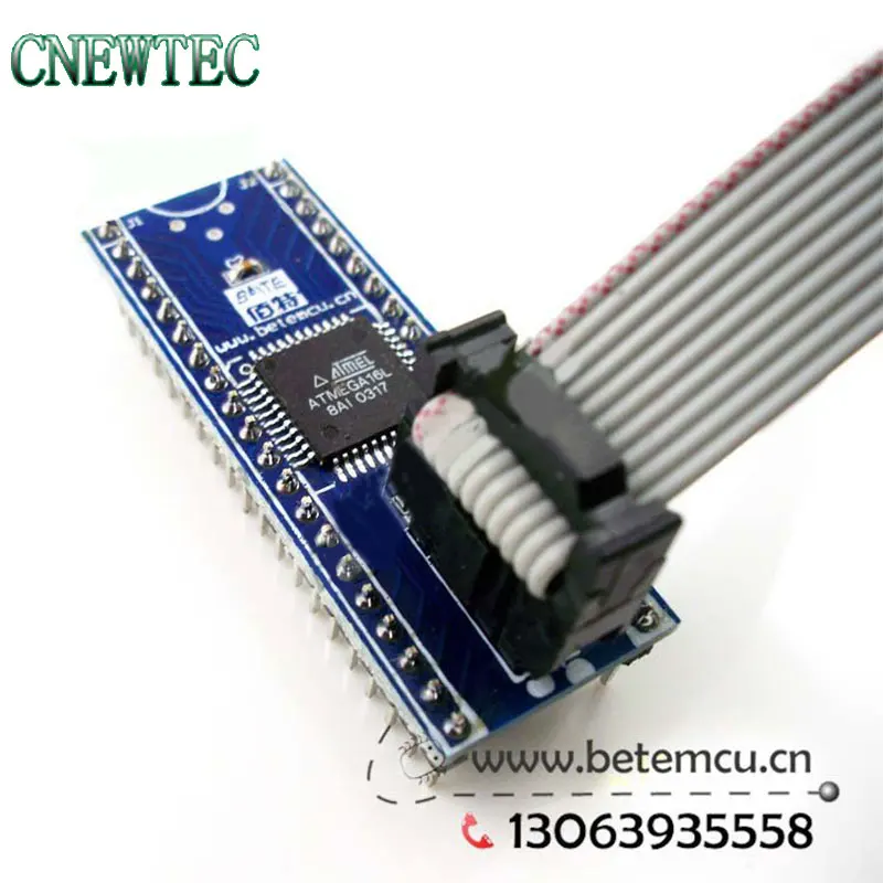 ATMEGA16  JTAG simulation head for AVR JTAG ICE MKII USE AVRStudio