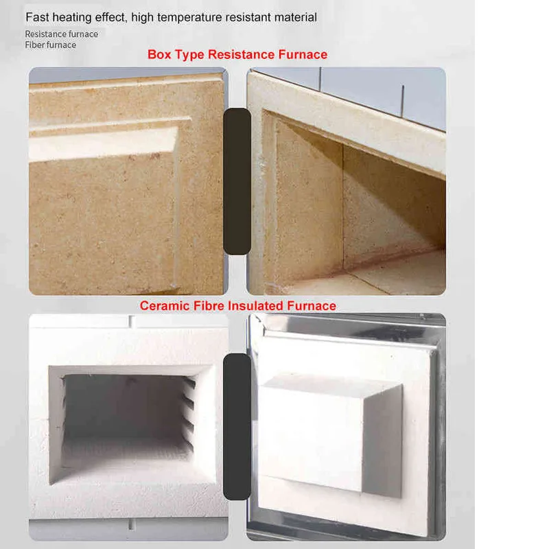 High Temperature 1800 Celsius Degree Heat Treatment Muffle Lab Resistance Furnace For Laboratory Price