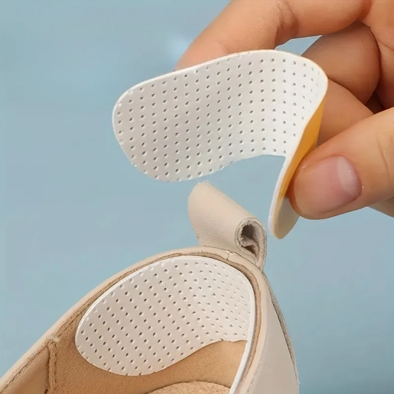 Weiche Stoßdämpfende Fersenpolster & Fußgewölbestützen - Rutschfeste Klebe-Einlagen für High Heels, Sneaker & Elegante Schuhe
