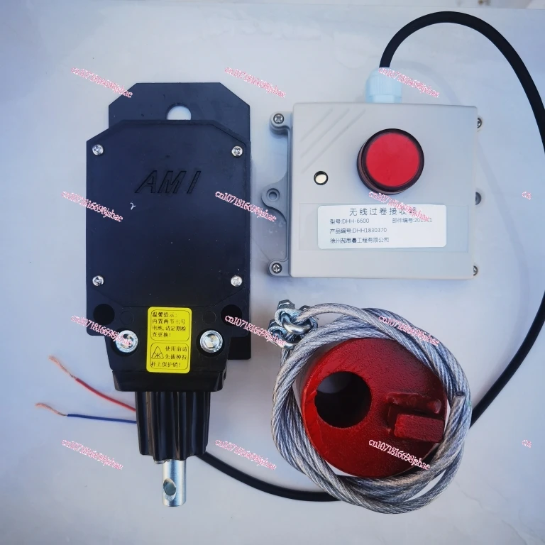 On-board crane wireless limiter integrated overwinding switch counterweight wire rope