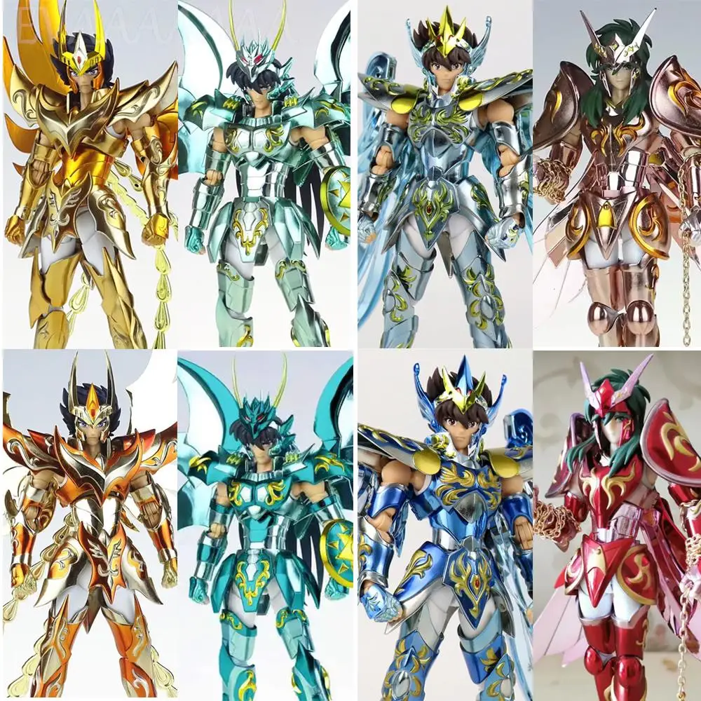 Grands jouets Saint Seiya mythe tissu EX SOG Pegasus Seiya Dragon Shiryu Phoenix Ikki Andromeda Shun Cygnus Hyoga V4 GT modèle