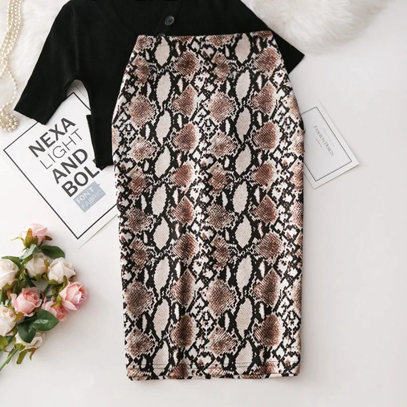 

Women's Half Length Skirt 2024 New Large Size Elegant High End Brand Women's Summer Printed Wrapped Hip Skirt