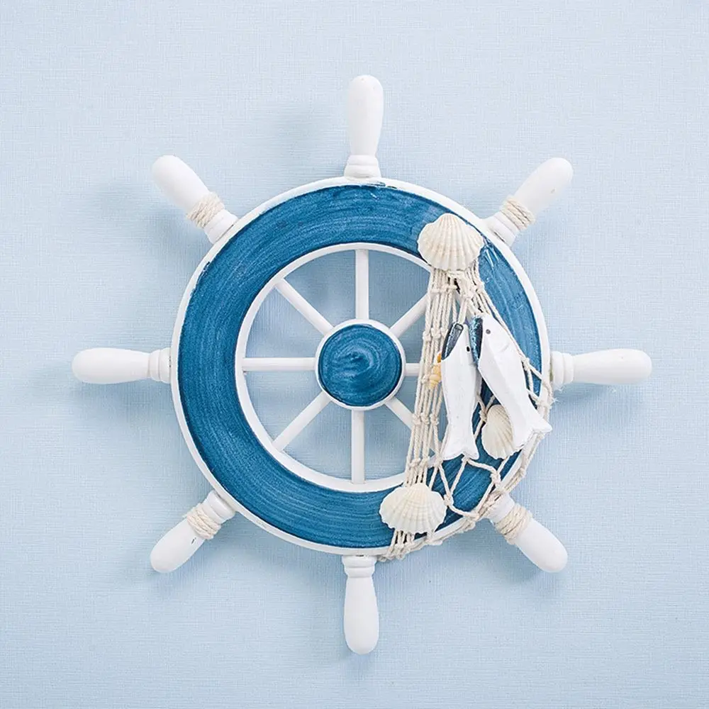 Beach Ship Wheel Decor 4