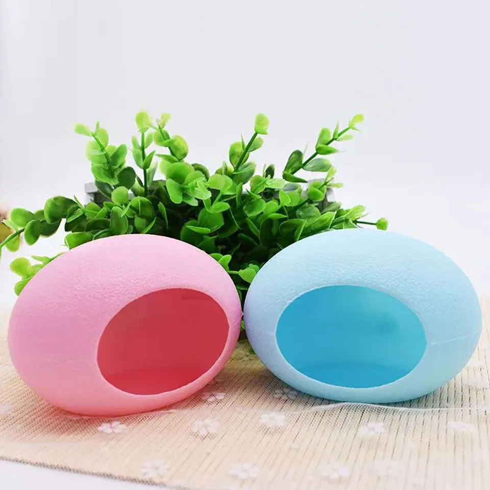 Hamster Nest  Colored Egg Nest Small Pet Mouse House Nest Pet Sleeping Warm And Comfortable Colored Nest Hamster Toy