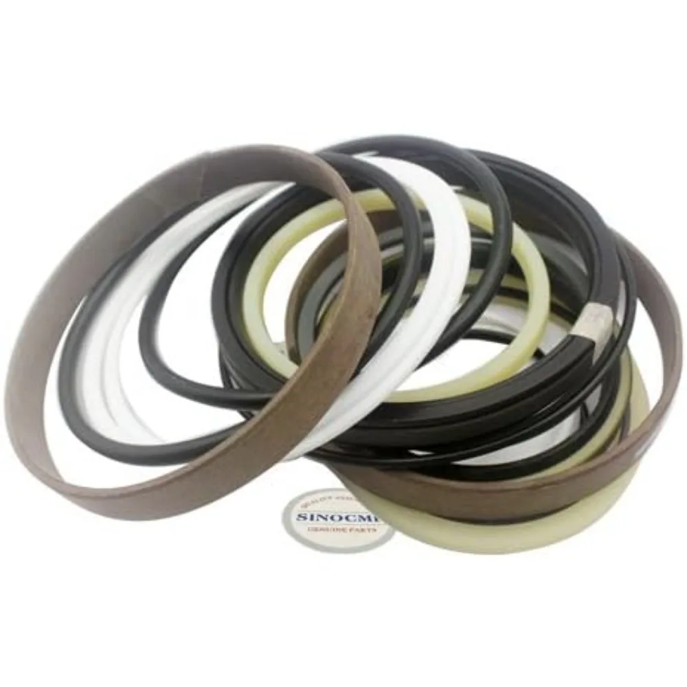

XOJOX 707-98-45700 Arm Hydraulic Cylinder Repair Seal Kit - SINOCMP Repair Seal Kits for Komatsu PC120-2 Excavator Parts