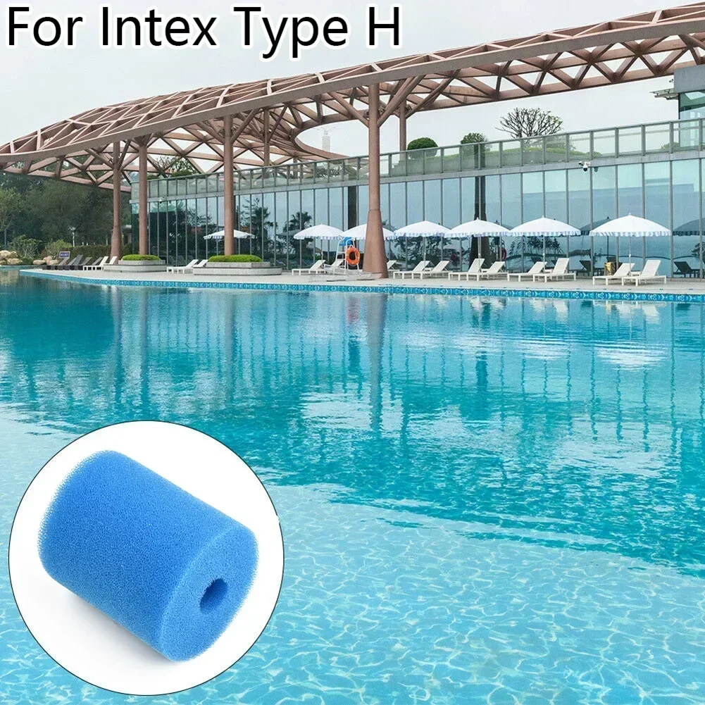 Esponja de filtro para Intex tipo H, filtro de piscina reutilizable lavable, cartucho de esponja de espuma, accesorios para equipos de piscina, 1 ud.