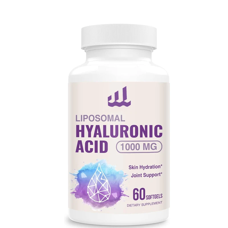 

Liposomal hyaluronic acid supplement, 1000mg hyaluronic acid,dietary supplement supports skin moisturizing and joint lubrication