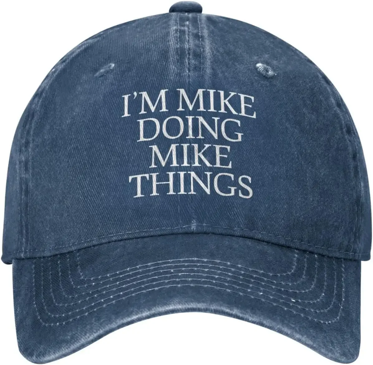 

Funny Hat Im Mike Doing Mike Things Hat for Men Baseball Caps Vintage Cap