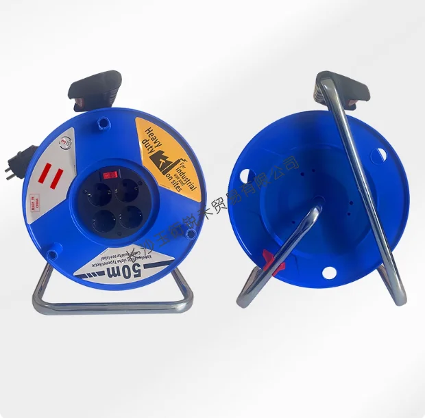 Buiten kabelhaspel 20m 30m 50m verlengsnoer kabelhaspel