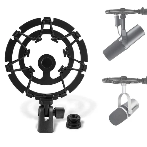 Imagen 1 del producto Geekria para Creator micrófono Shock Mount, Compatible con Shure MV7, SM7B