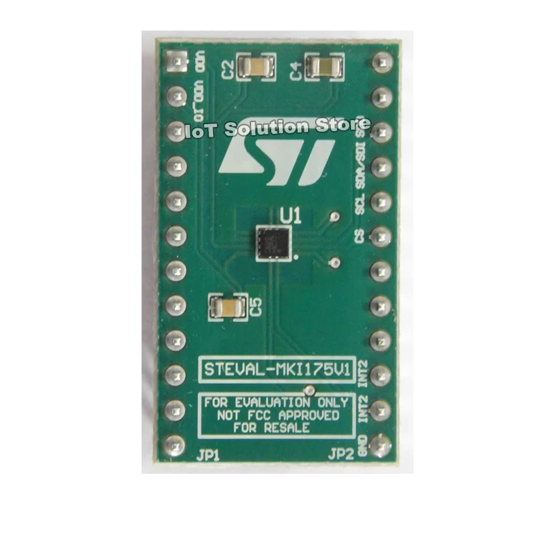 

STEVAL-MKI175V1 LIS2DE12 adapter board for standard DIL24 socket