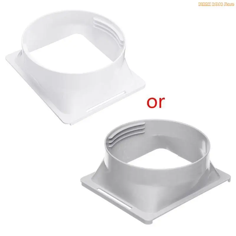 

K1AE 15cm Square Portable Air Conditioning Body Exhaust Duct Pipe Connector