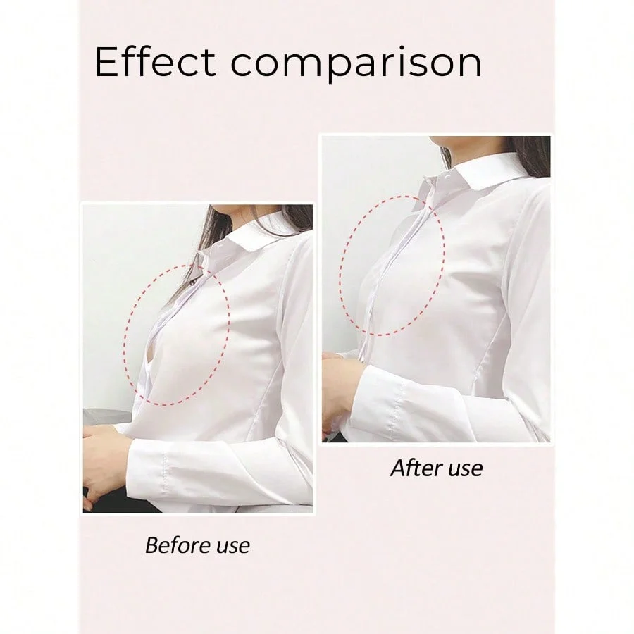 Ultra Thin Transparent Garment Fixing Tape Roll Anti Skid Bra Strap Anti Chafing Anti Run Light Tape For Shirt Dress Skirt Universal Men Women Fashion Clothing Adhesive Accessory