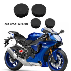 For Yamaha YZFR1 YZF R1 YZF-R1 2015-2022 2020 2021 Motorcycle Frame Hole Cover Caps Plug Decorative Frame Cap Set R1M 2016-2018