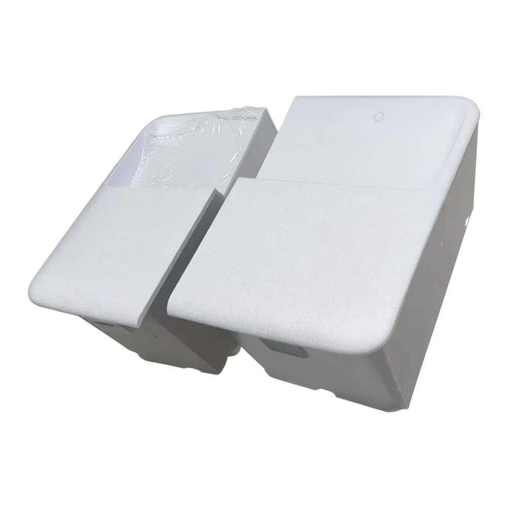Clean Water and Dirty Water Tank Replacement Pair for Ecovacs T90 T90 PRO Robot Vacuum Supporting Sealed Wood Floors