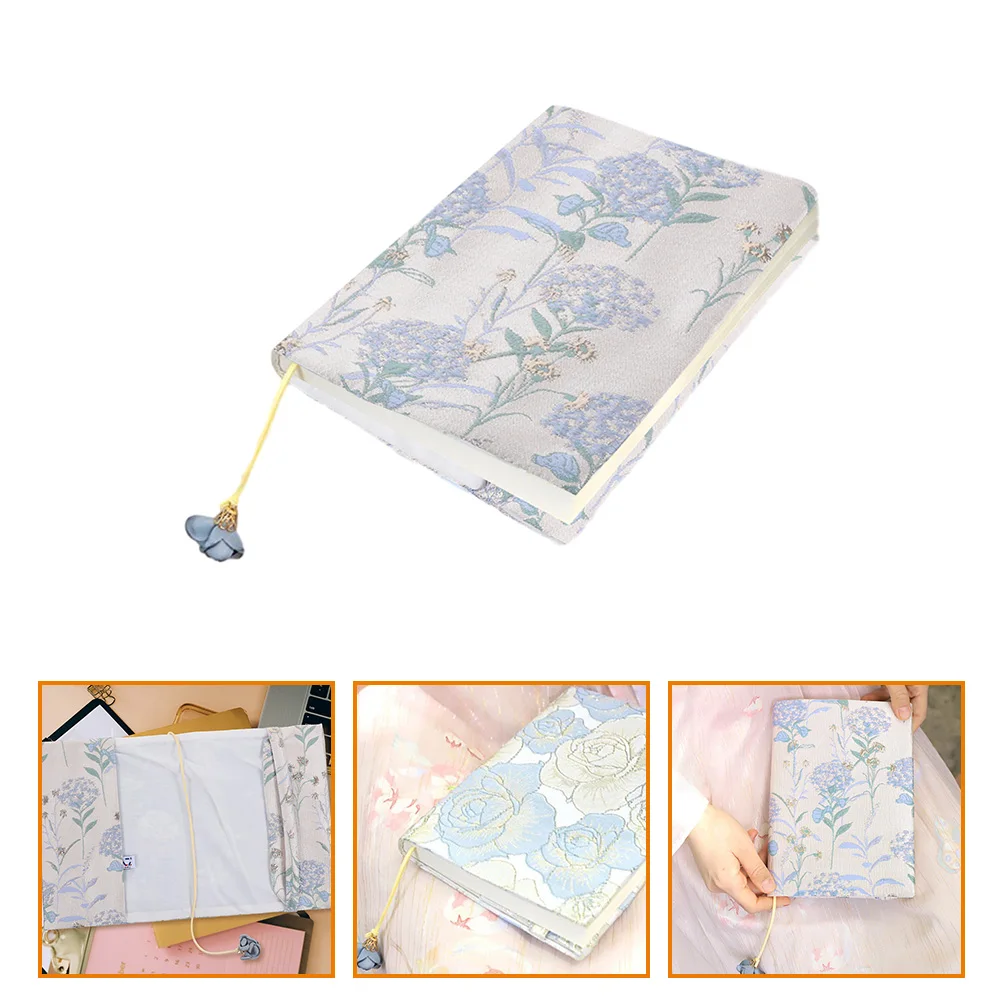 

Creative Handmade Cloth Cover Protective Reusable Decorative For Hardcover Diary Textbook A6 Size Washable Anti-Tear