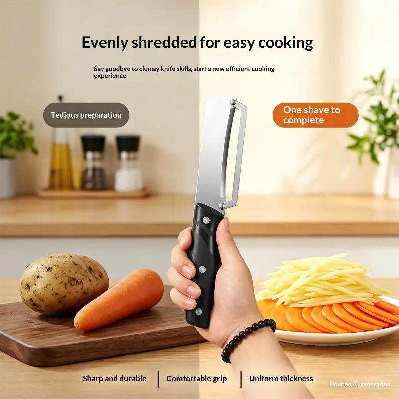 Stainless Steel Kitchen Peeler Multi-Function Kitchen-Specific Peeler For Slicing Fruit Vegetables Accessories Gift