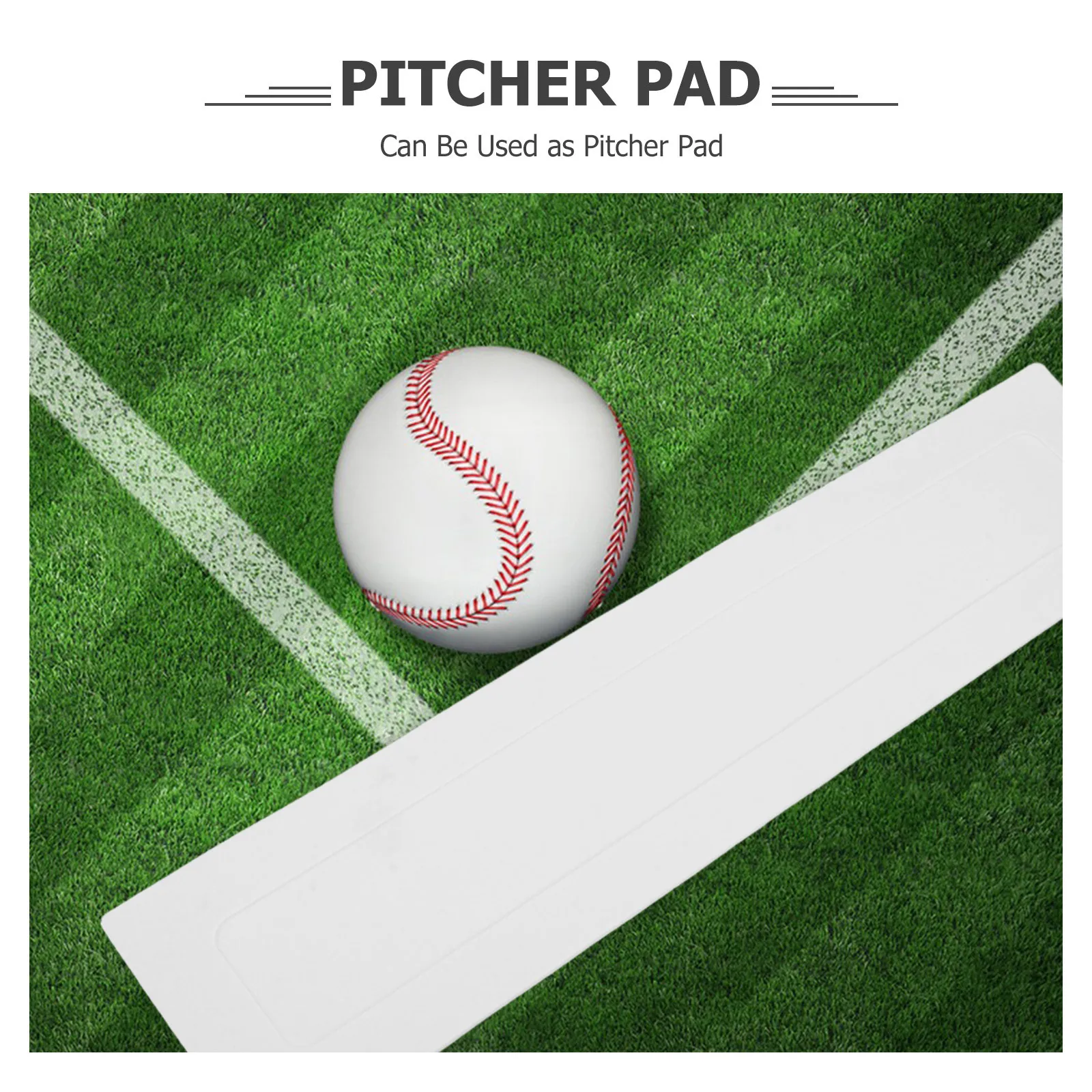 

5pcs 5 Pieces Baseball Home Plate Mat Bases for Backyard Field Plates Party Supplies