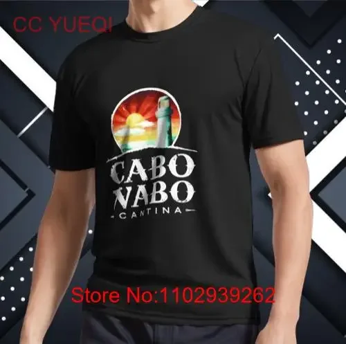 НОВАЯ футболка с логотипом Cabo Wabo забавная американского размера винтажная стираная графика слегка модная мужская дизайнерская одежда унисекс