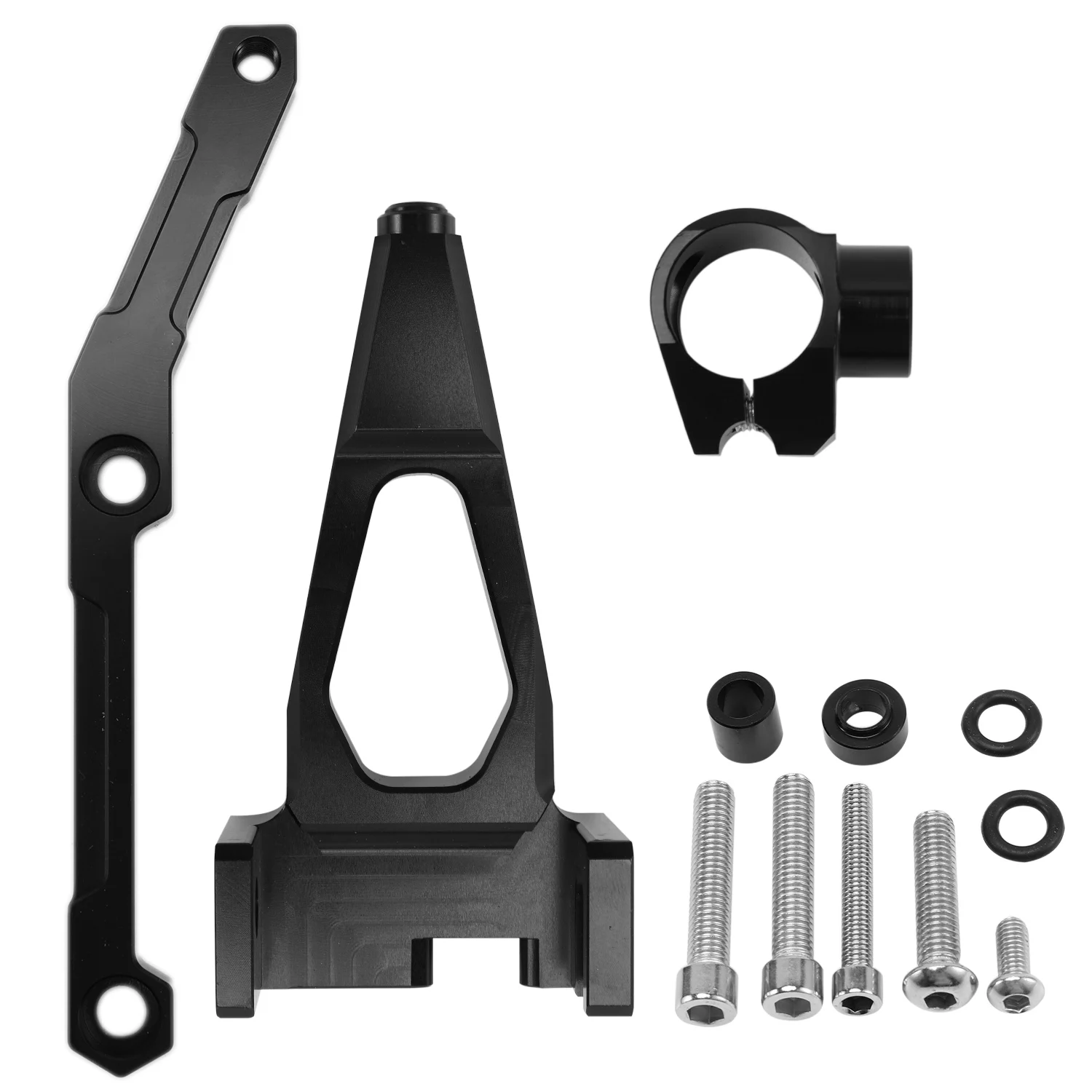 

Motorcycle Cnc Steering Damper Bracket Stabilizer Kit For Yamaha Mt09 Mt-09 Fz-09