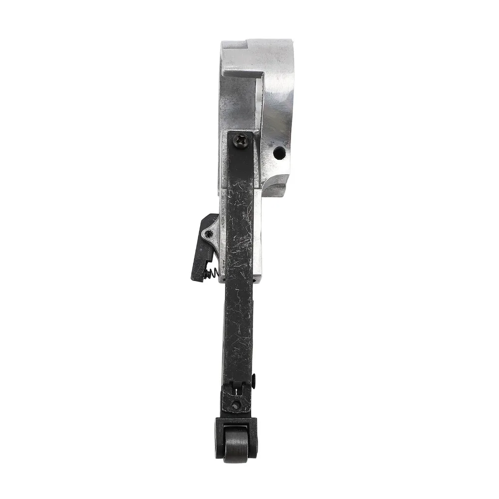 Durable Steel Belt Sander Bracket 10mm Shaft ABS Handle Belt Sander Adapter Sand Belt Machine Bracket Metal Sanding