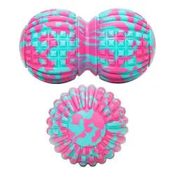 Fascia Ball EVA Material Plantar Massage Ball Relaxation Yoga Fitness Ball Waist Back Neck Stretch Fascia Ball Muscle Relief