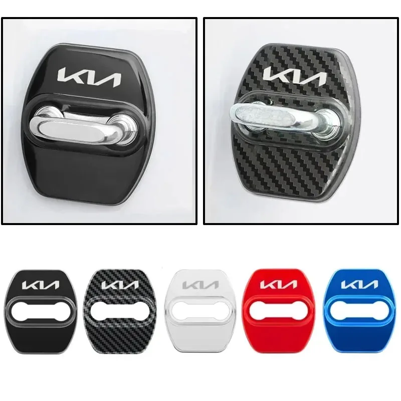 4 Stück Autotürschloss-Schutzabdeckungen für KIA K2 K3 K5 Picanto Rio Sportage R Cerato Soul Sorento Sorento Stinger Zubehör