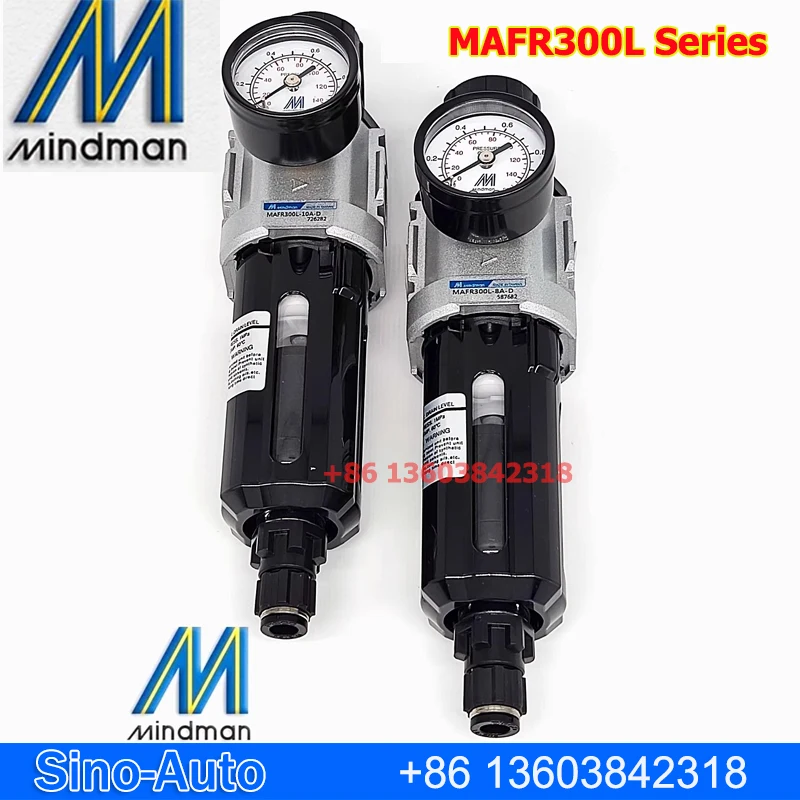 

MAFR300L-8A-D MINDMAN Фильтрация регулирования давления MAFR300L-8A Редукционный сепаратор масла и воды MAFR300L-10A MAFR300L-10A-D