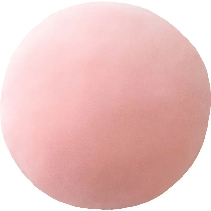 Nordic Style Candy Color Cushion Ragdoll Ball Pillow Home Sofa Cushion Plush Toy Ball Doll Futon Decoration Maison