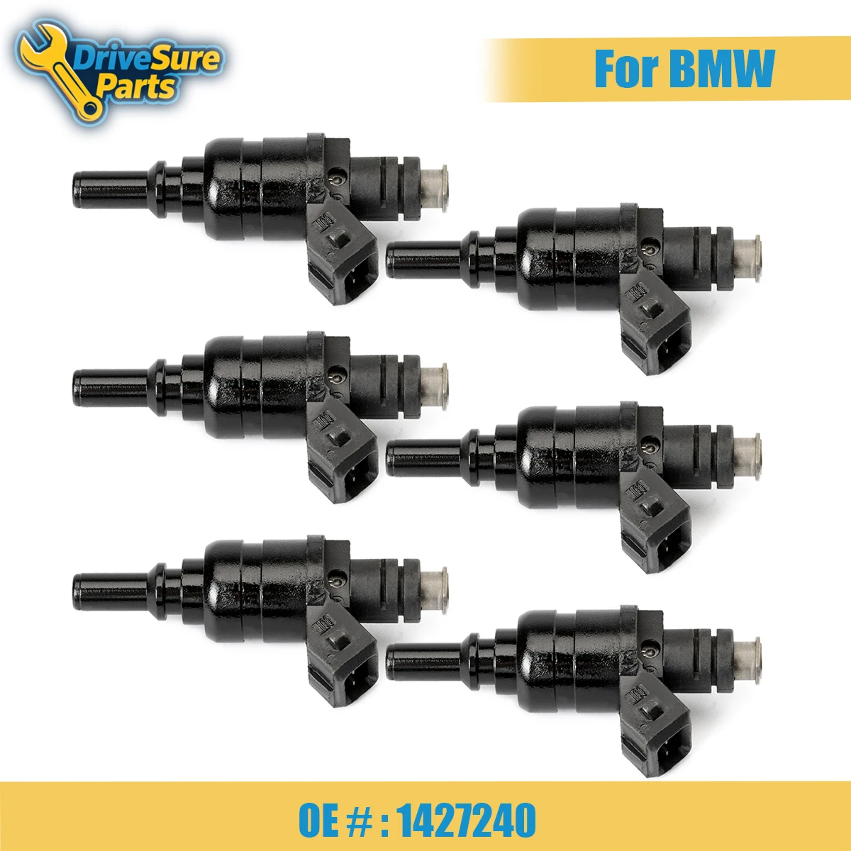 

1427240 1/6PCS Fuel Injector Nozzle For BMW E46 E39 X3 Z3 Z4 3 5 Siemens Deka Flow Matched Engine 2.5L Car Replacement Parts