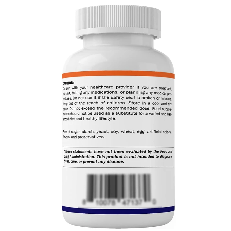 Lactoferrin 250mg, 60 capsules of vegetables with high absorption promote healthy immune function