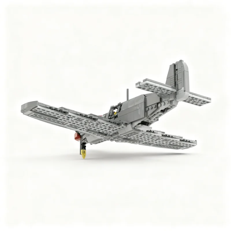 576pcs MOC North American A Apache Model Building Blocks Architecture Birthday DIY Kids Assemble Creative Christmas Gift Toy