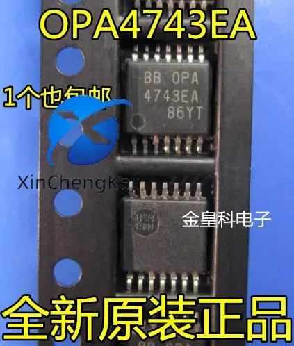 

10pcs original new OPA4743EA/250G4 OPA4743EA TSSOP14 4743EA