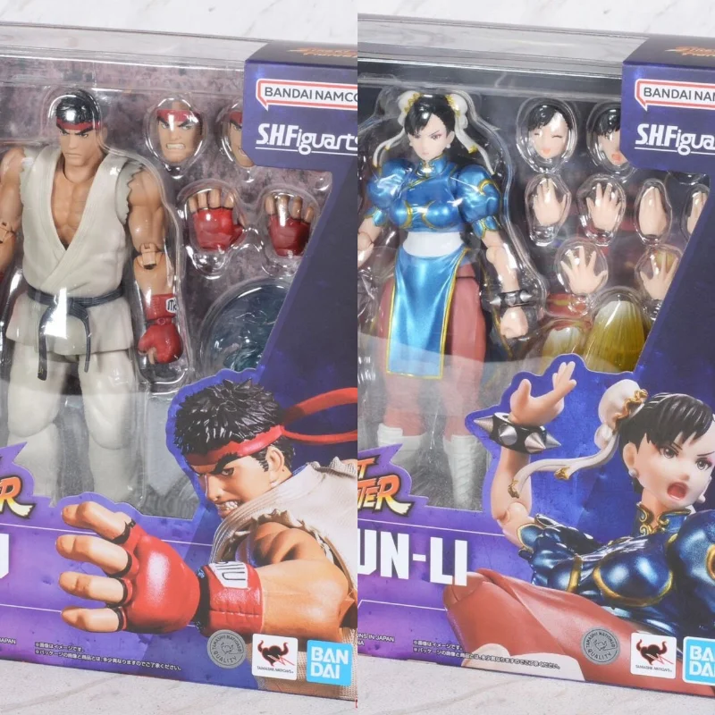 

Bandai SHF Street Fighter 6 Ryu Chun-Li Guile CHUN LI Outfit 2 Official Game Figure