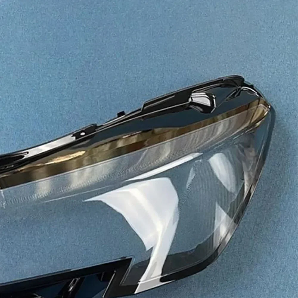 For Peugeot 408 2022 Car Front Headlight Lens Cover Auto Shell Headlamp Lampshade glass Lampcover Head lamp light cover 5