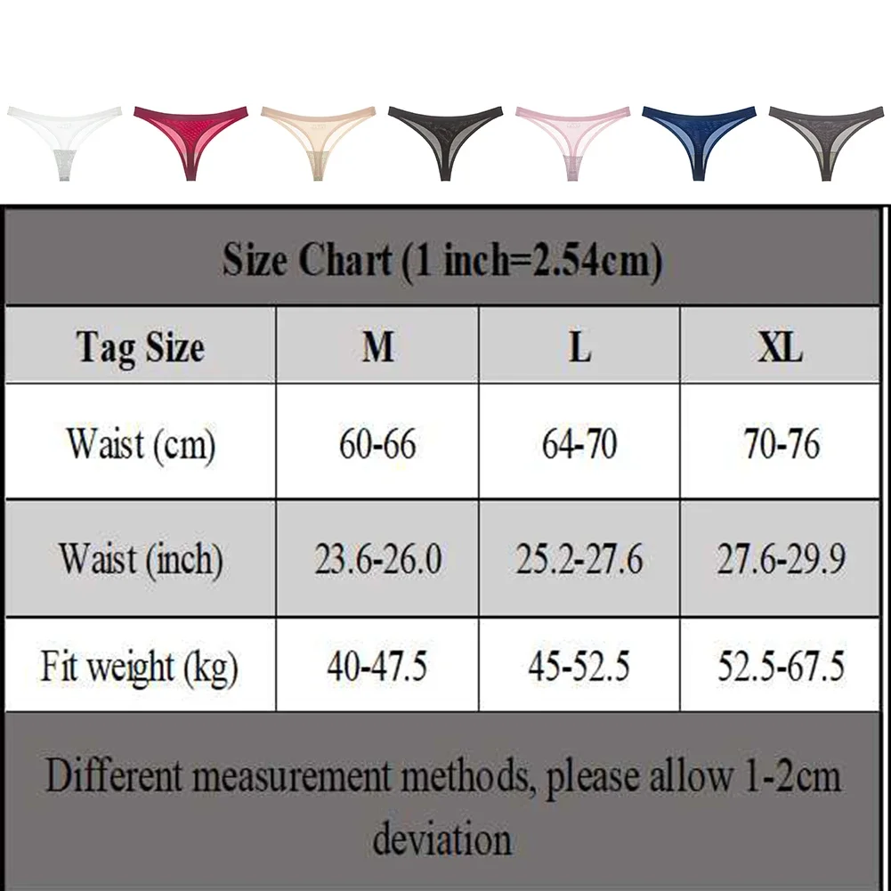 Ice Silk Thong Sexy Lingerie Women Secret Clothes Panty Seamless Brazilian Underwear Low-Rise Erotic Bikini Women\'s Panties