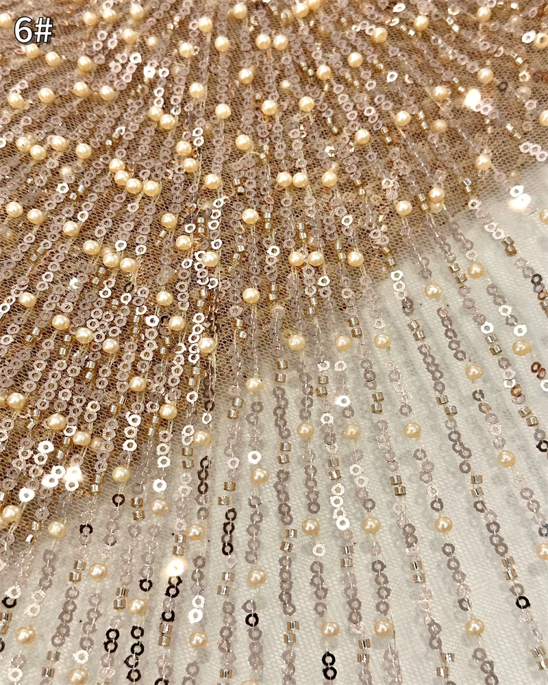 

Madison Skyblue африканские роскошные бусины невесты тюль кружевная ткань 2025 Высокое качество вышивка французский тюль кружево для вечеринки Nigeiran