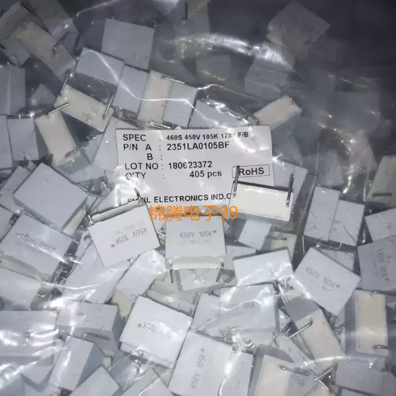 10-100pcs original packaging French SIC 460S series 1uf 450v 1.0uf 105k audio non-polar film capacitor