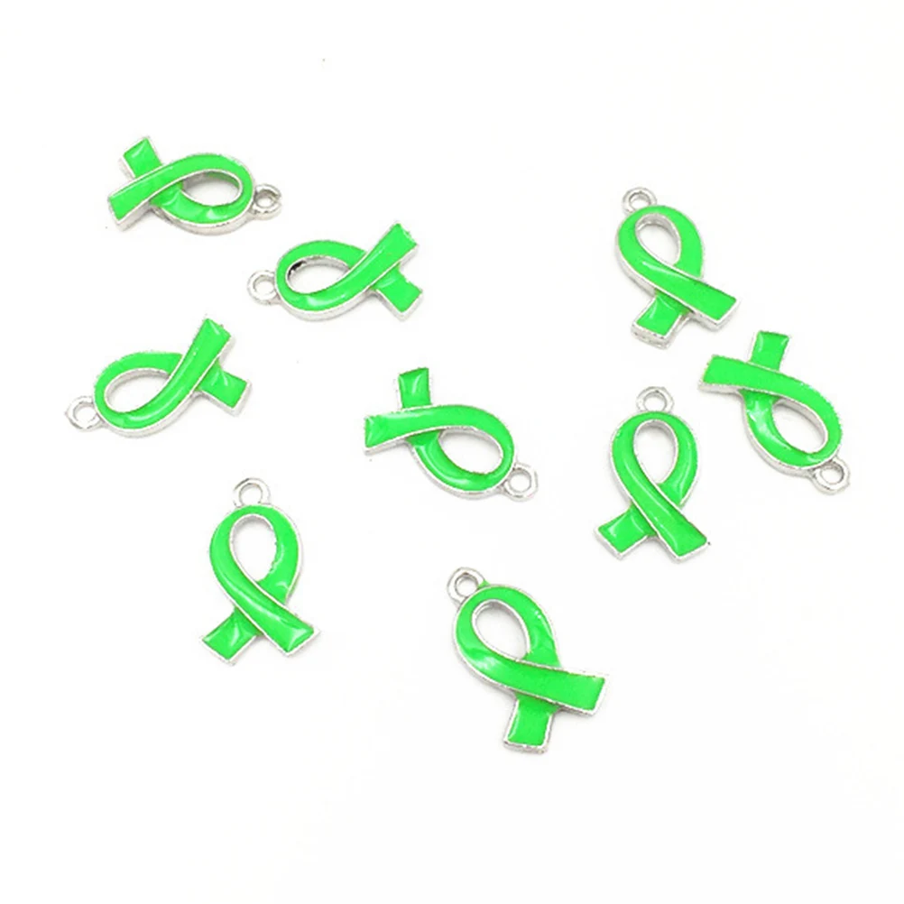 

50 Pcs Necklaces for Women Yellow Making Ribbon Womens Earrings DIY Pendant Miss