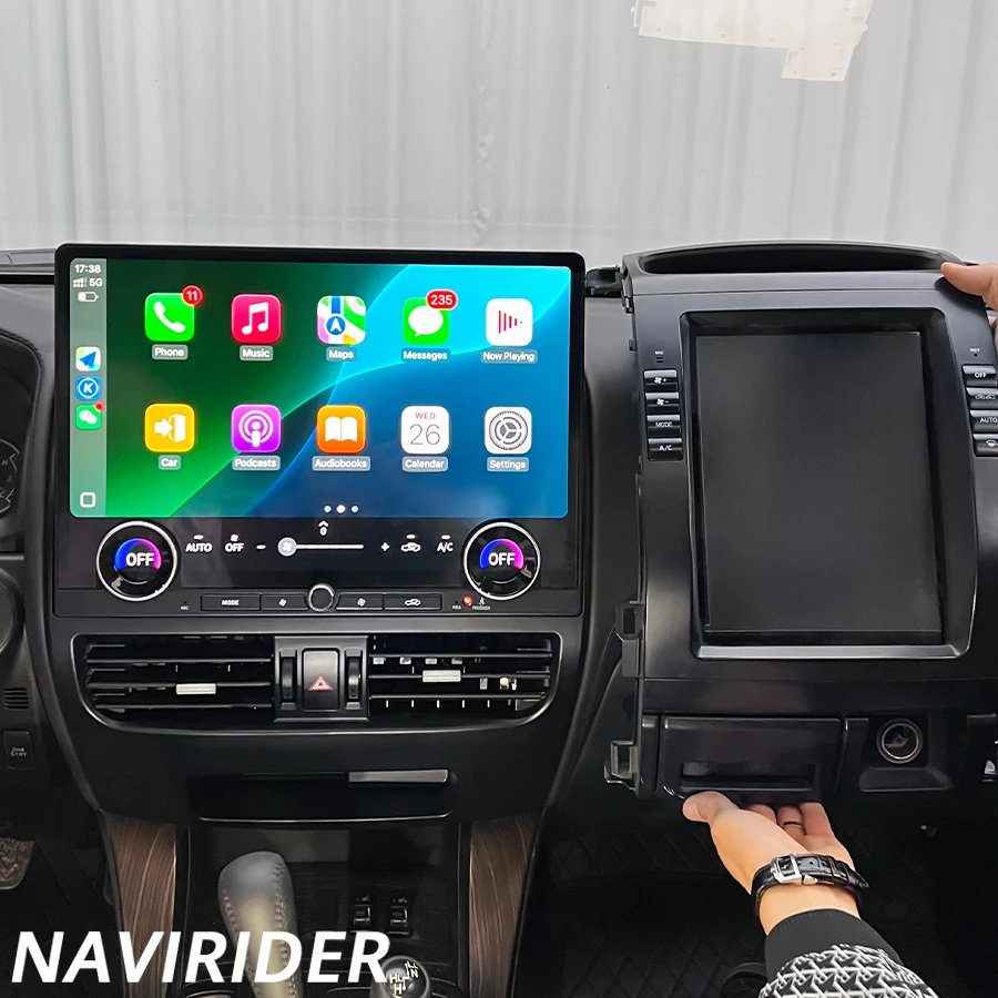 

16.8" For Toyota Land Cruiser Prado 120 LC120 2002-2009 Stereo Navigation Car Radio GPS Multimedia Video Player Android Carplay