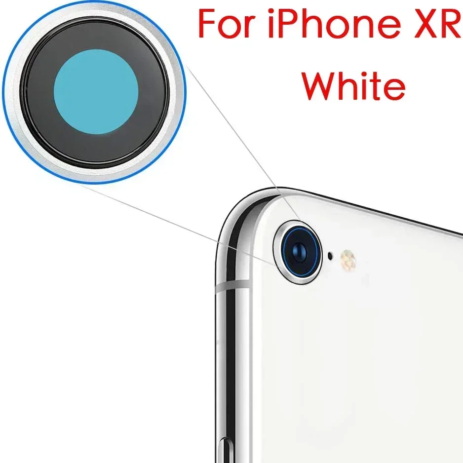 Back Rear Camera Glass Lens Cover Compatible for IPhone XR 6.1 Inch Assembly Replacement