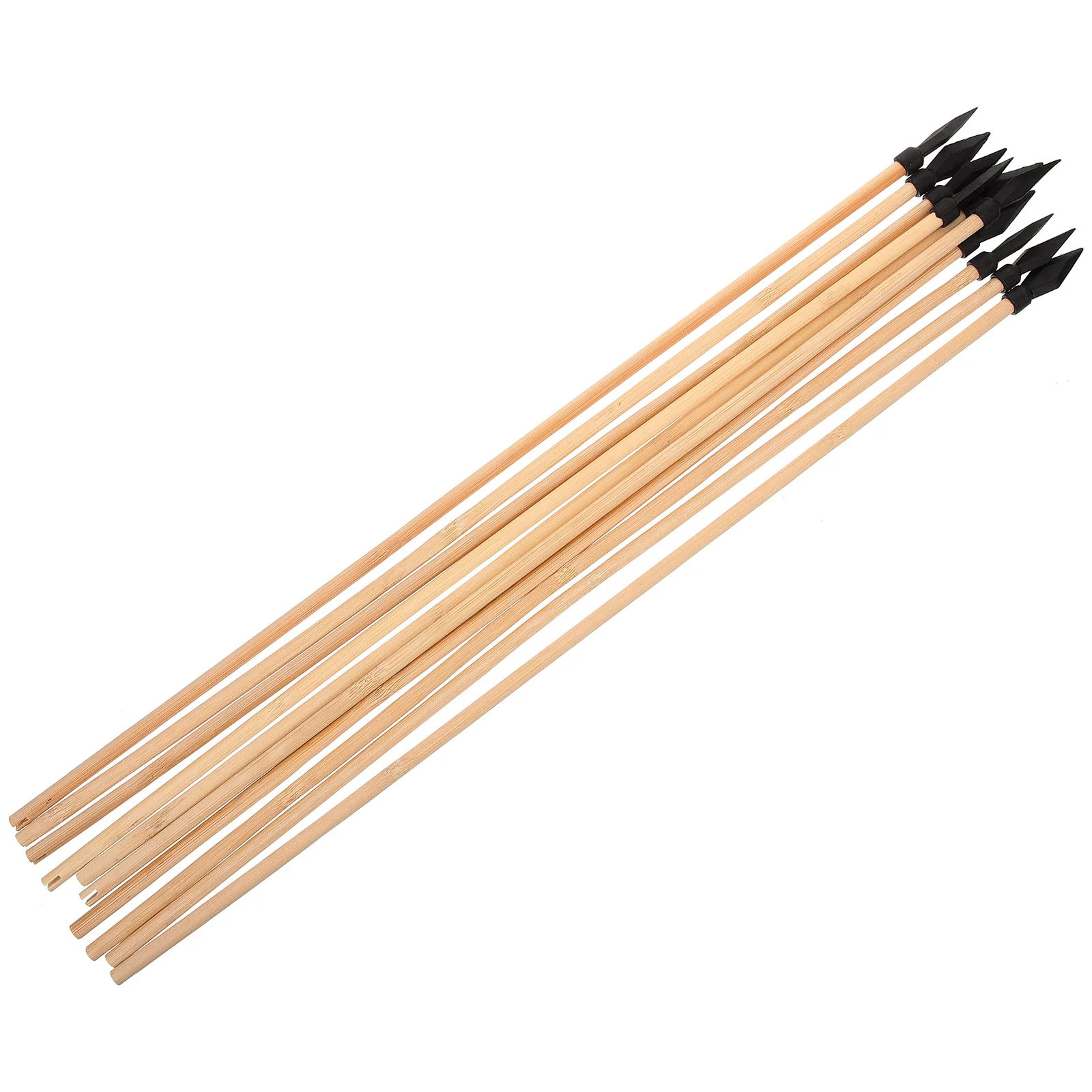 

10 Pcs Funny Toss Pot Touhu Game Props Toys Tossing Arrow Wood Grain Child Fake Bag of Arrows
