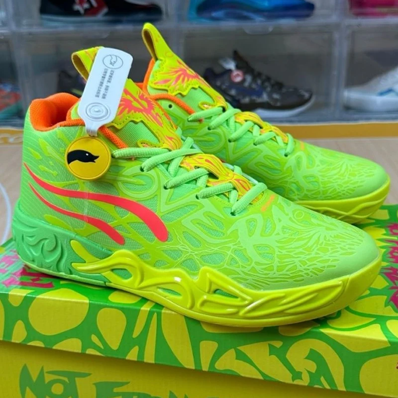 

H-M4 Pro Basketball Shoes (Chuteira Basquete) - Men's ForMotion Training Sneakers, Non-Slip Sports Shoes Breathable Cushioning