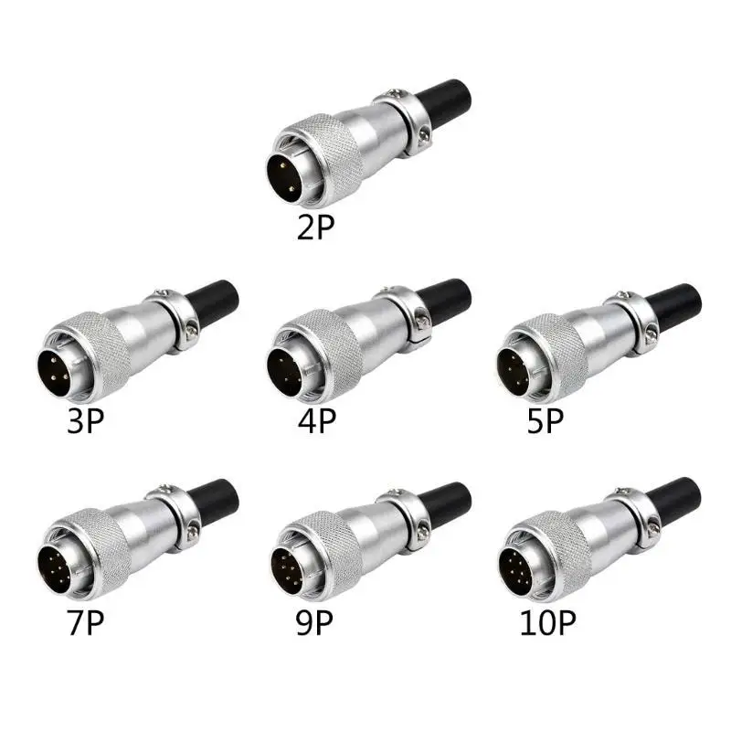 

652F Professional WS16 TQ Male Set Aviation Connector Waterproof Plug for