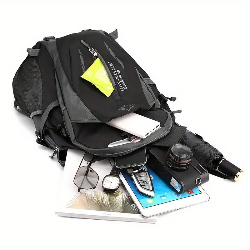 40L 대용량 배낭 노트북 가방 내구성 야외 스포츠 하이킹 캠핑 배낭 여행 가방 여행