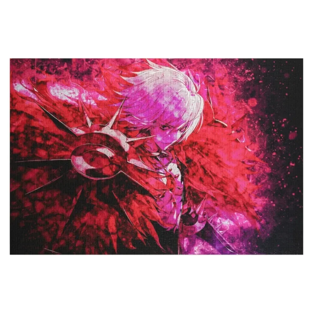 Пазл Red Lancer Karna Fate Grand Order Деревянное имя на заказ Персонализированный персонализированный деревянный пазл для взрослых