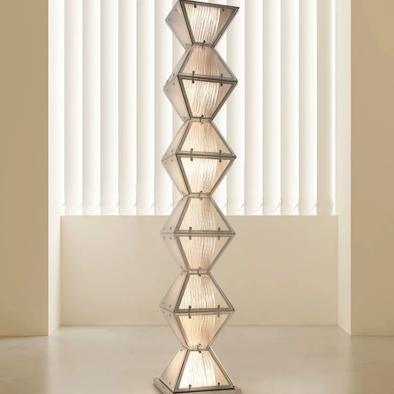 

Designer glass floor lamp, hotel living room dining room bedroom study modern simplicity